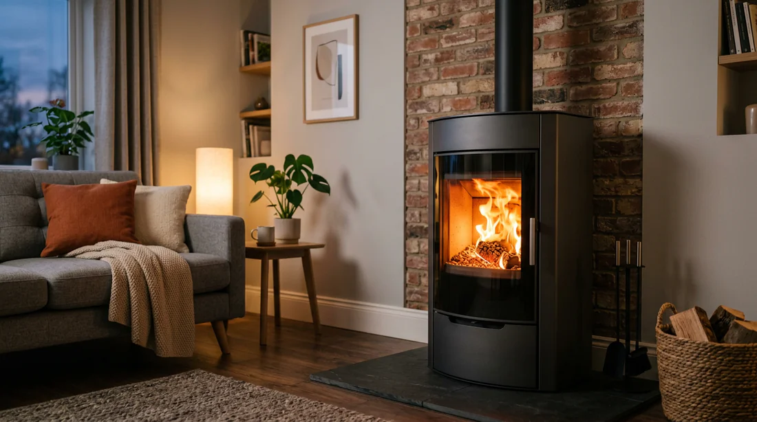 Nettoyage du brasero d'un poêle à granulés