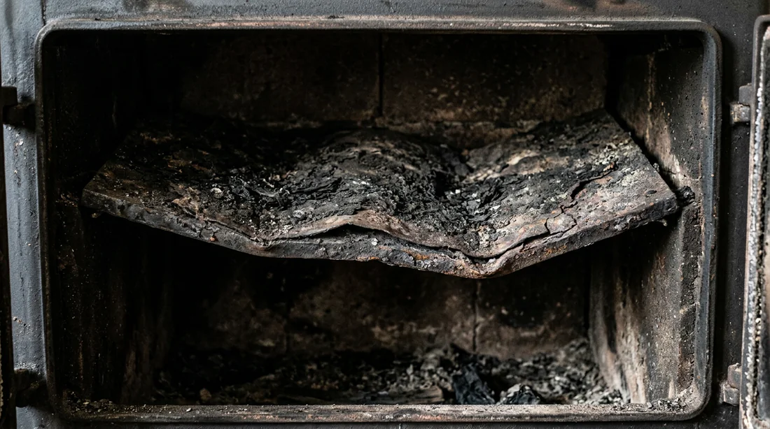 Schéma technique du flux d'air et du rôle du déflecteur dans l'insert