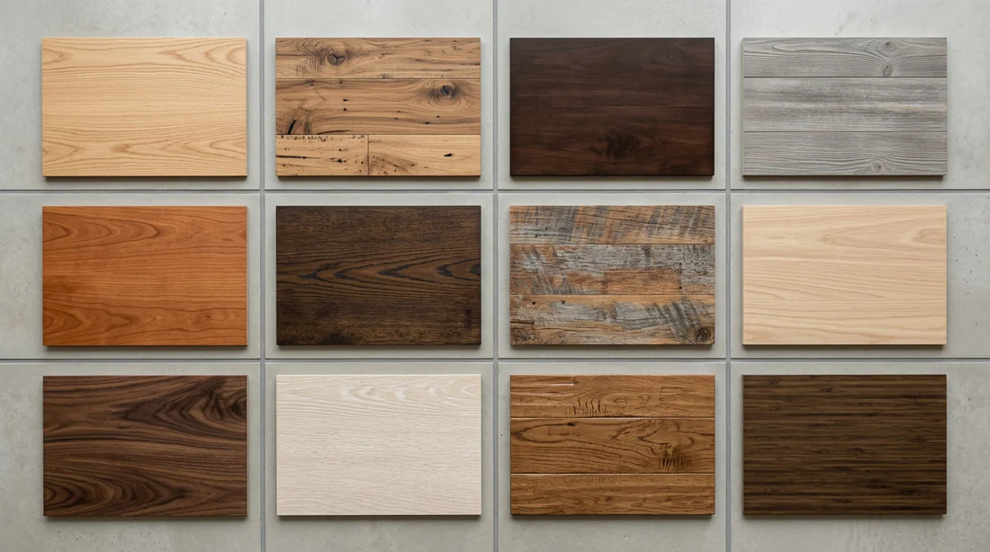 Comparatif des finitions de bois pour sol de cave