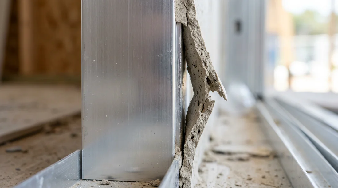 Problème d'adhérence du mortier sur une sous-couche en aluminium